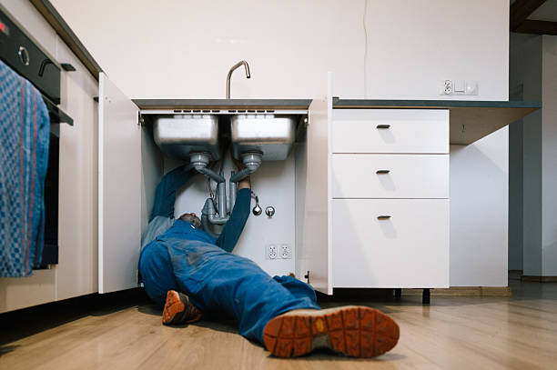 Professional Leak Detection technician working in Blair, WI